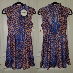 Akira Printed Leopard Print Dress